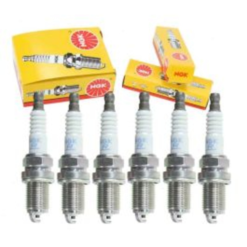 6 pc NGK Standard Spark Plugs for 1996-1998 Mazda MPV 3.0L V6
