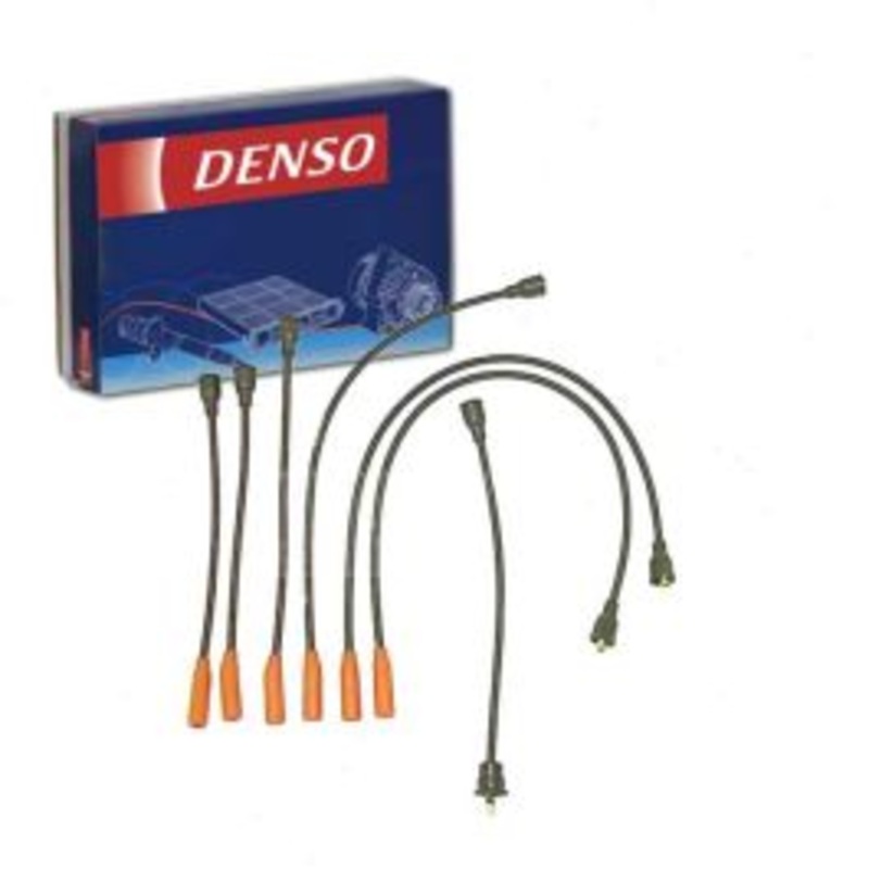 DENSO Spark Plug Wire Set for 1964-1972 Ford Custom 3.6L 3.9L L6