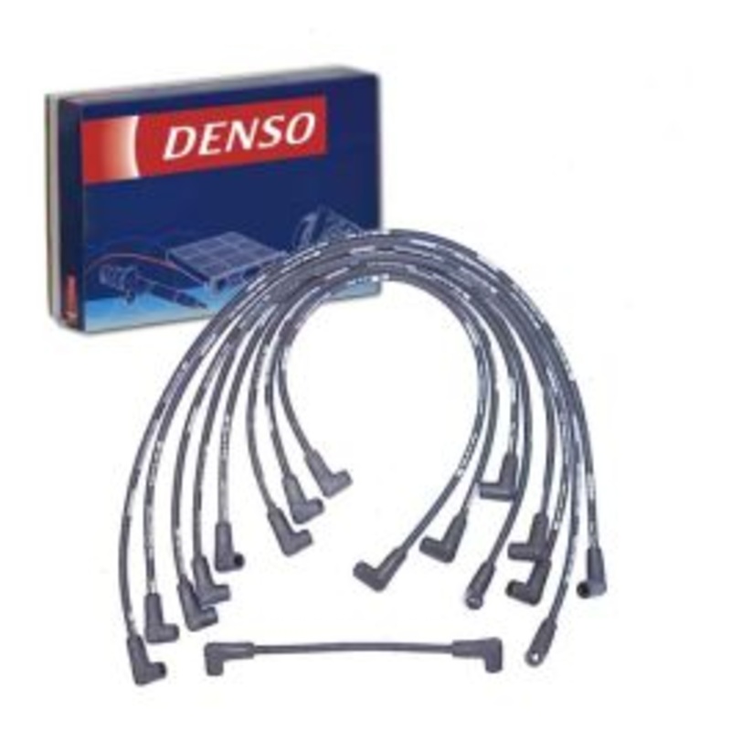 DENSO Spark Plug Wire Set for 1987-1988 Chevrolet R10 Suburban 5.0L 5.7L V8