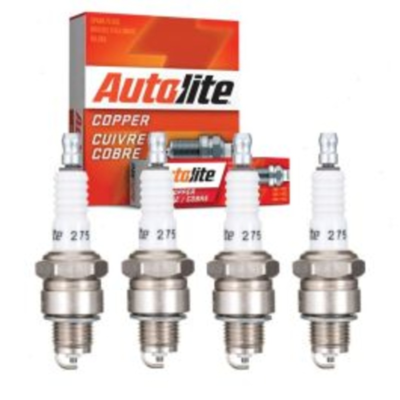 4 pc Autolite Copper Core Spark Plugs for 1966-1972 Citroen DS21 2.2L L4