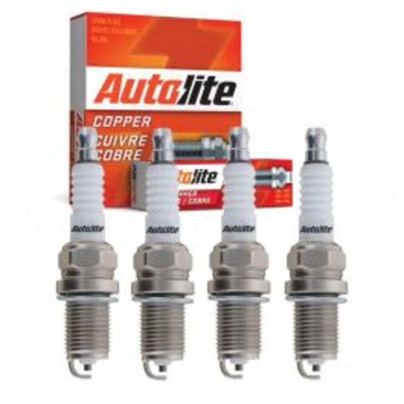 4 pc Autolite Copper Core Spark Plugs for 1991-2002 Saturn SL