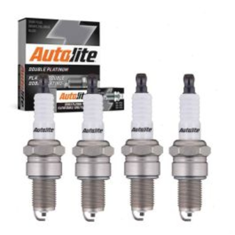 4 pc Autolite Double Platinum Spark Plug for 1976-1980 Plymouth Arrow 1.6L