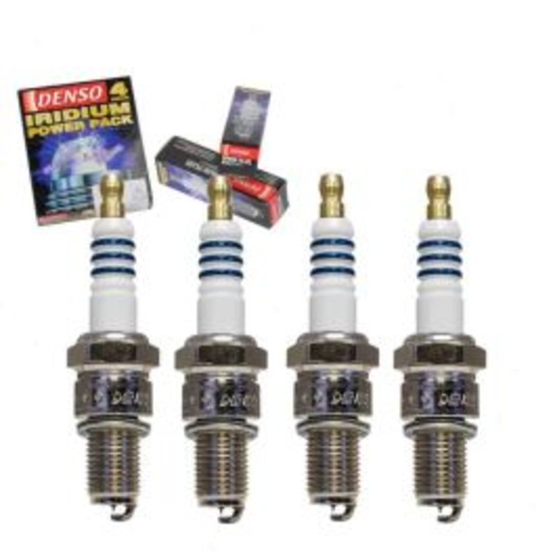 4 pc DENSO Iridium Power Spark Plugs for 1976-1977 Renault R17 1.6L L4