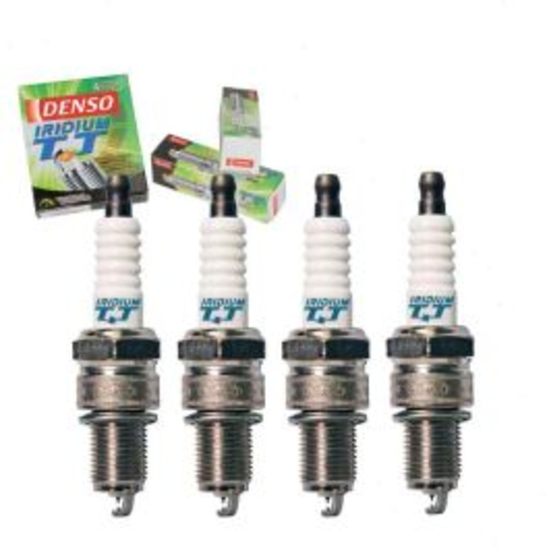 4 pc DENSO Iridium TT Spark Plugs for 1967 Nissan 2000 2.0L L4