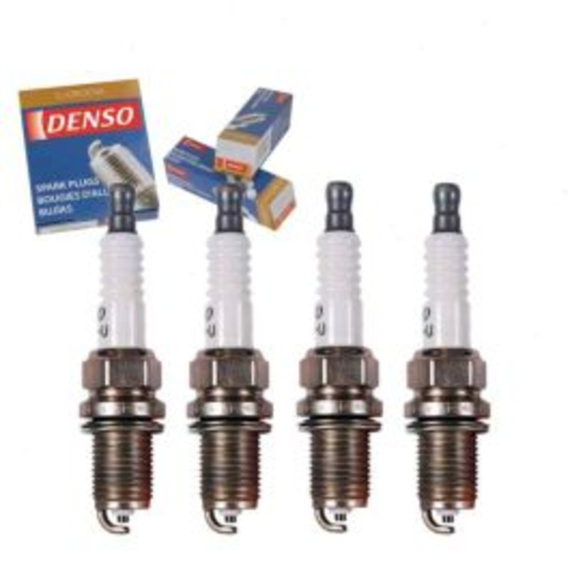 4 pc DENSO Standard U-Groove Spark Plugs for 1992 Isuzu Impulse 1.6L L4