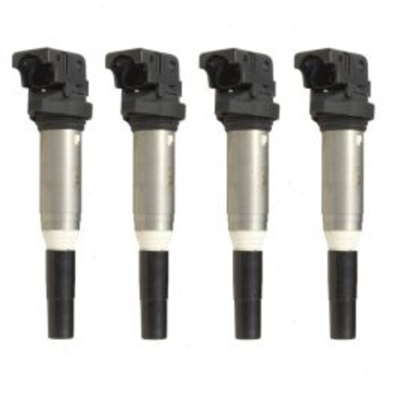 4 pc Hitachi Ignition Coils for 2015-2016 BMW 228i xDrive 2.0L L4