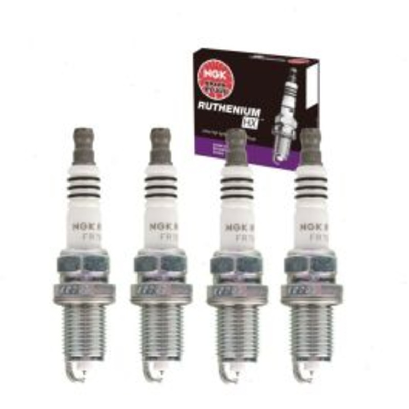 4 pc NGK Ruthenium HX Spark Plugs for 1997-2008 Hyundai Tiburon 1.8L 2.0L L4