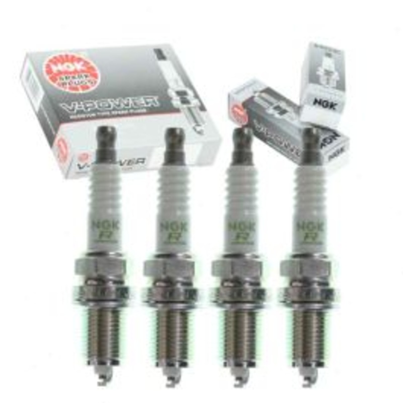 4 pc NGK V-Power Spark Plugs for 1995-2000 Toyota Tacoma 2.4L 2.7L L4