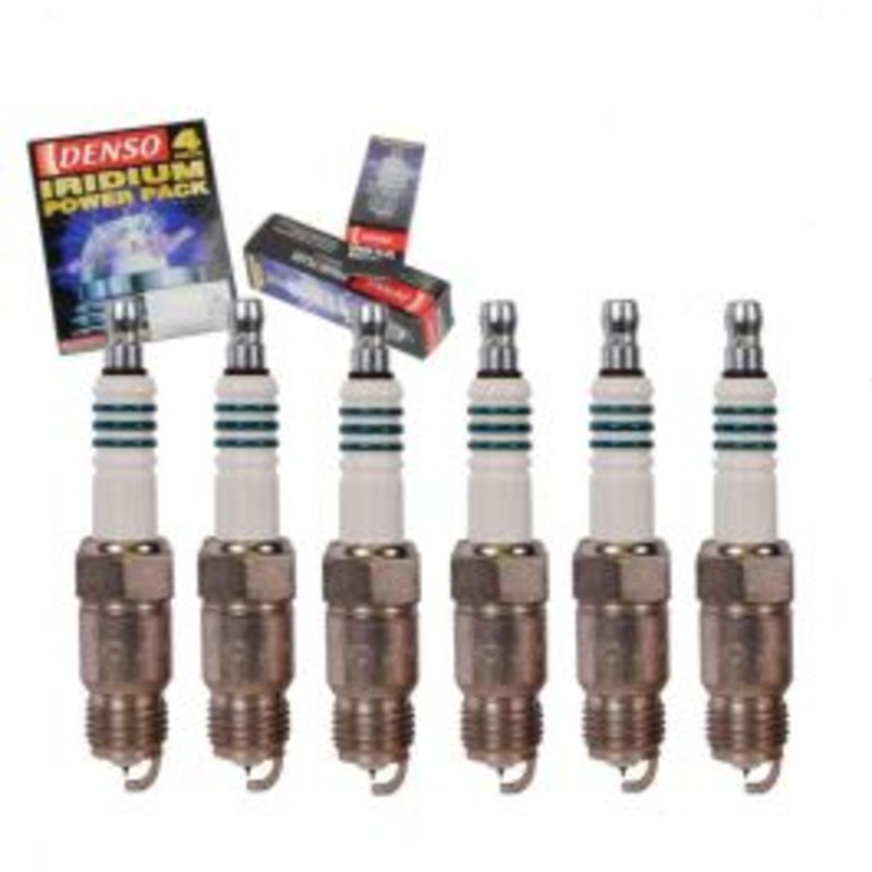 6 pc DENSO Iridium Power Spark Plugs for 1992-1995 GMC Jimmy 4.3L V6