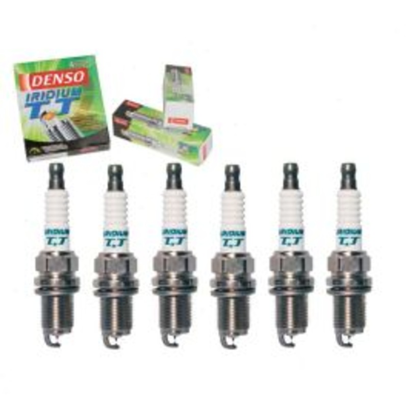 6 pc DENSO Iridium TT Spark Plugs for 1994-1998 Audi Cabriolet 2.8L V6