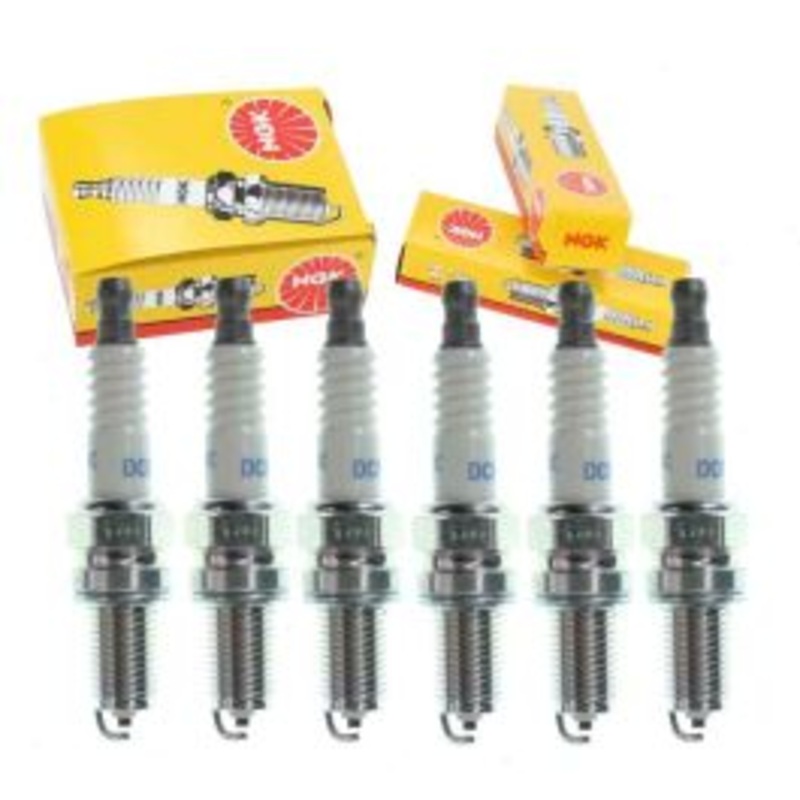 6 pc NGK Standard 2641 DCPR9E Spark Plugs