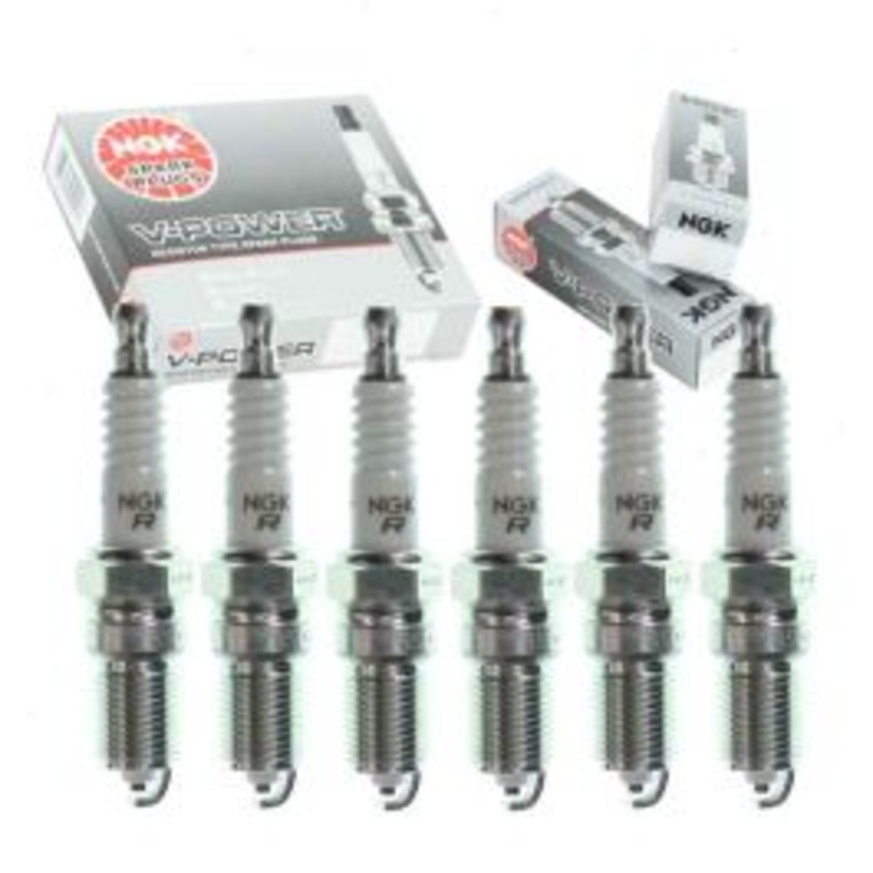6 pc NGK V-Power Spark Plugs for 1990-1992 Dodge Monaco 3.0L V6