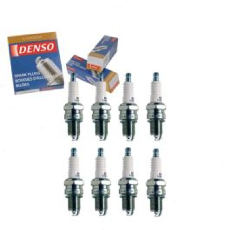 8 pc DENSO Standard U-Groove Spark Plugs for 1970-1974 Dodge Challenger 5.2L 5.6L 5.9L 7.0L V8