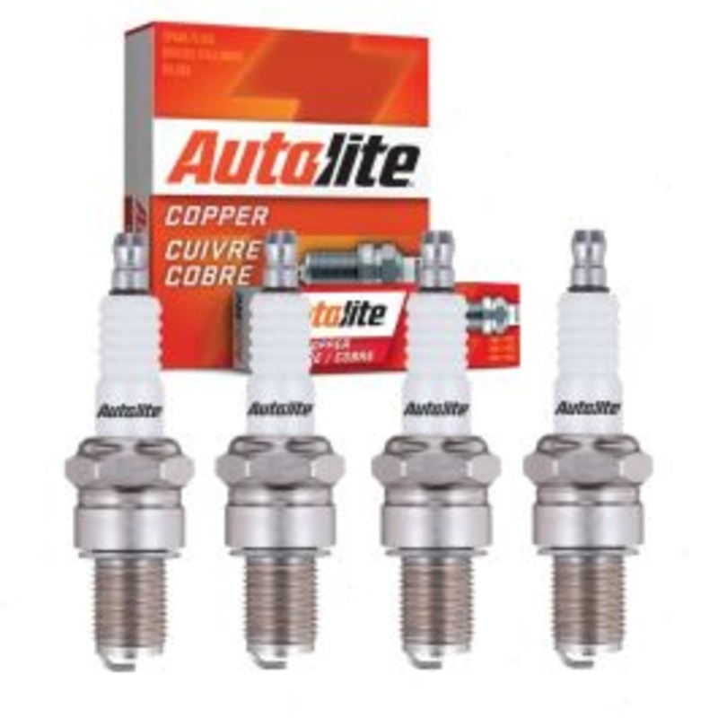 4 pc Autolite Copper Core Spark Plugs for 1950-1951 Austin Devon 1.2L L4