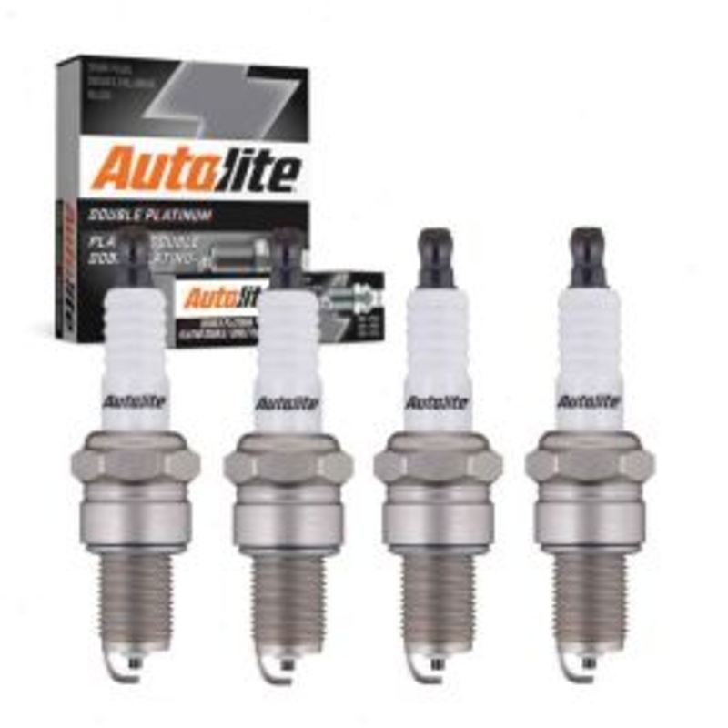 4 pc Autolite Double Platinum Spark Plug for 1968-1972 NSU 1000 1.0L 1.1L L4