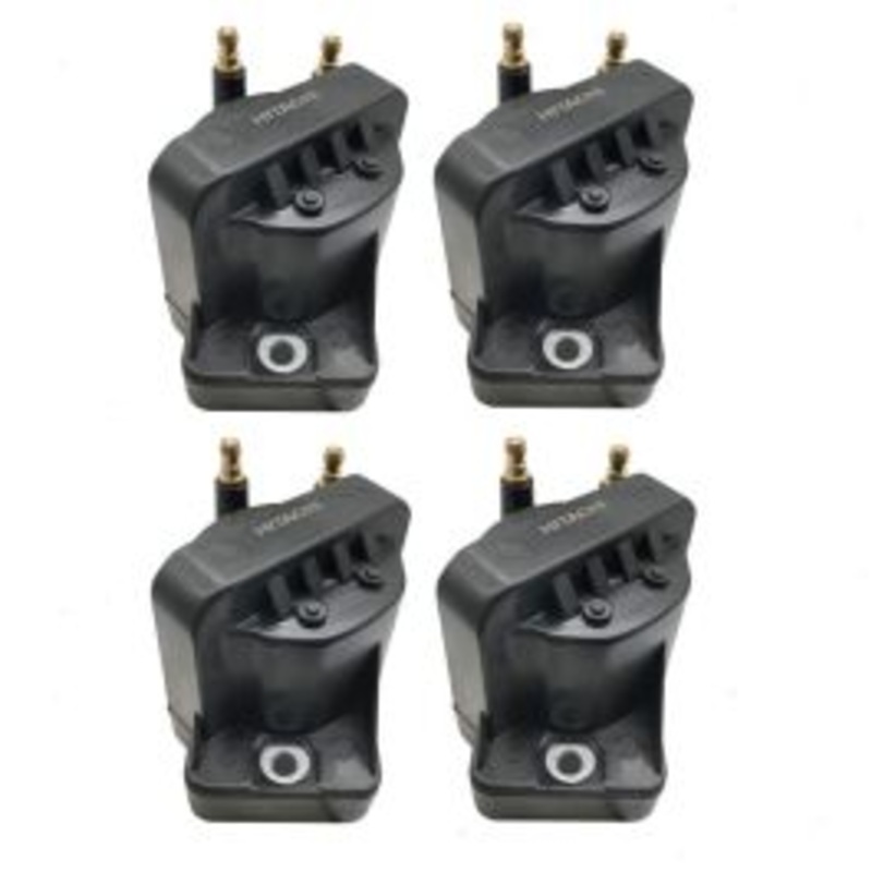 4 pc Hitachi Ignition Coils for 1995-1999 Cadillac Seville 4.6L V8