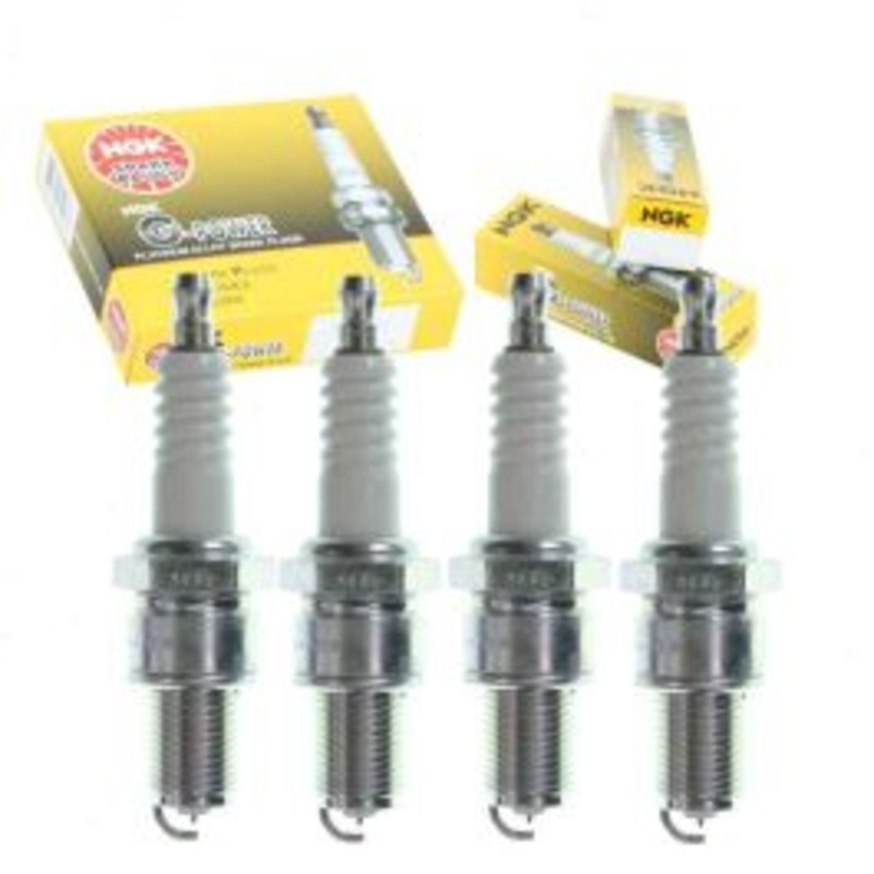 4 pc NGK G-Power Spark Plugs for 1987-1988 Porsche 924 2.5L L4