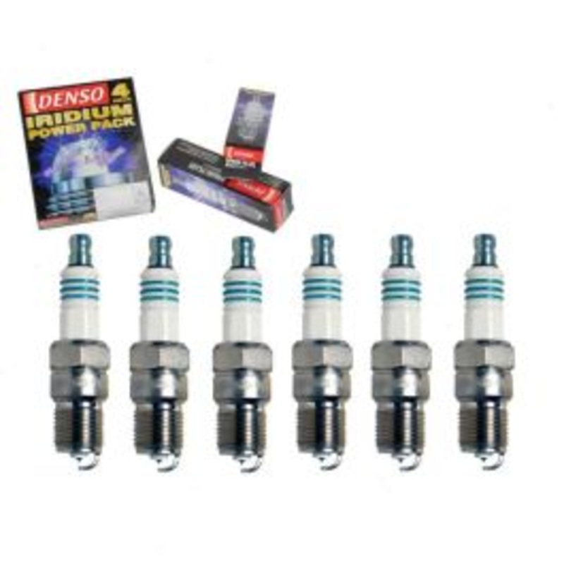 6 pc DENSO Iridium Power Spark Plugs for 1988-1991 Mercedes-Benz 300SEL 3.0L L6