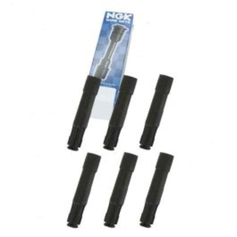 6 pc NGK Ignition Coil Boots for 2000-2002 Audi S4 2.7L V6