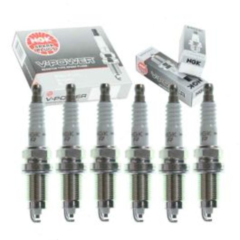 6 pc NGK V-Power Spark Plugs for 1998-1999 Dodge Durango 3.9L V6