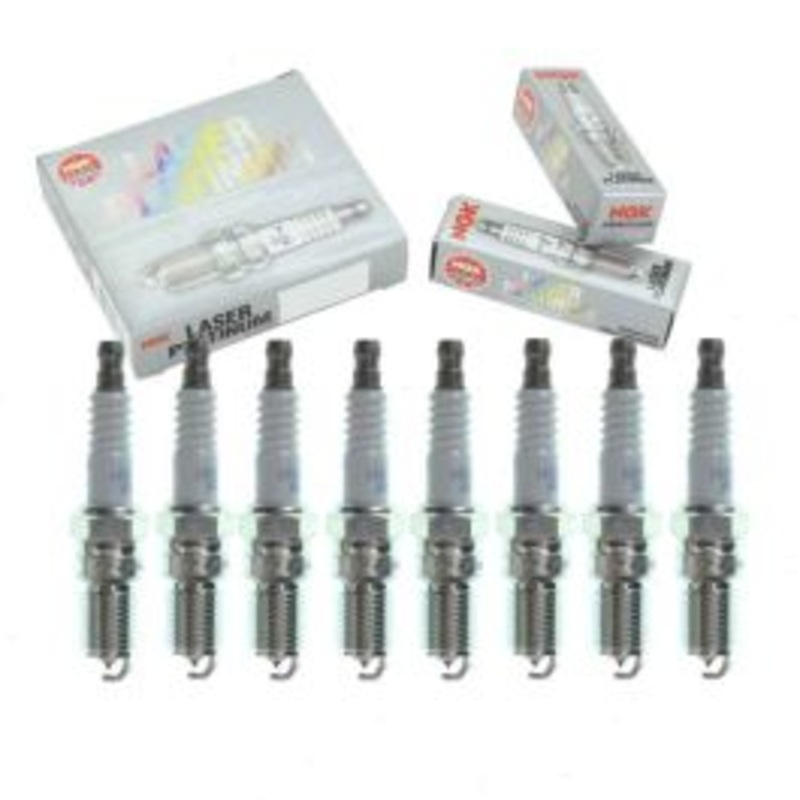 8 pc NGK Laser Platinum Spark Plugs for 2002-2013 Cadillac Escalade EXT 6.0L 6.2L V8