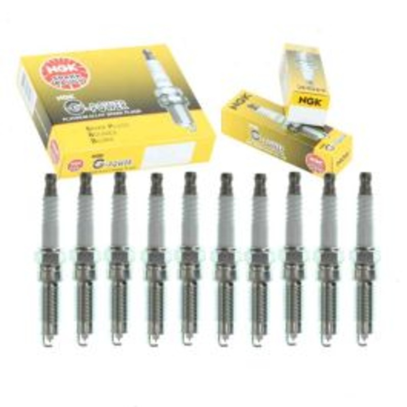 10 pc NGK G-Power Spark Plugs for 2008-2010 Ford F-250 Super Duty 6.8L V10