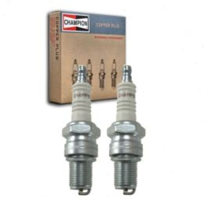 2 pc Champion Copper Plus Spark Plugs for 1955-1957 Deutsch-Bonnet 750 0.7L H2