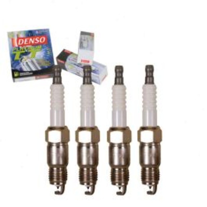 4 pc DENSO Platinum TT Spark Plugs for 1982-1986 Chevrolet Camaro 2.5L L4