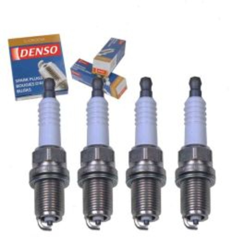 4 pc DENSO Standard U-Groove Spark Plugs for 1998 Nissan 200SX 2.0L L4