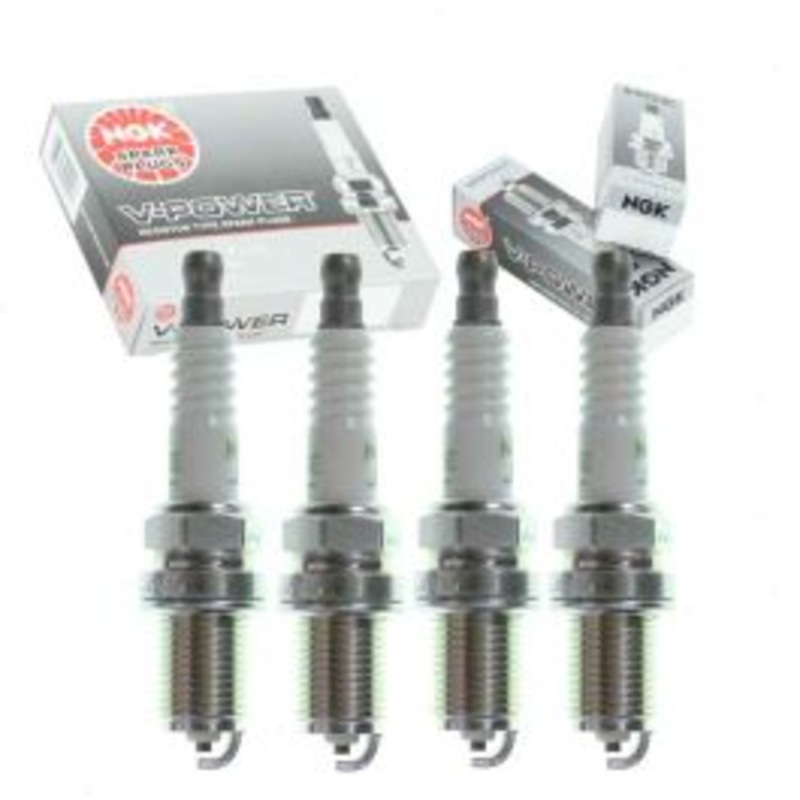 4 pc NGK V-Power Spark Plugs for 2007-2008 Kia Magentis 2.4L L4