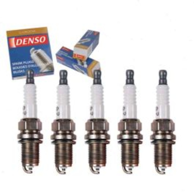 5 pc DENSO Standard U-Groove Spark Plugs for 1995-1997 Audi S6 2.2L L5