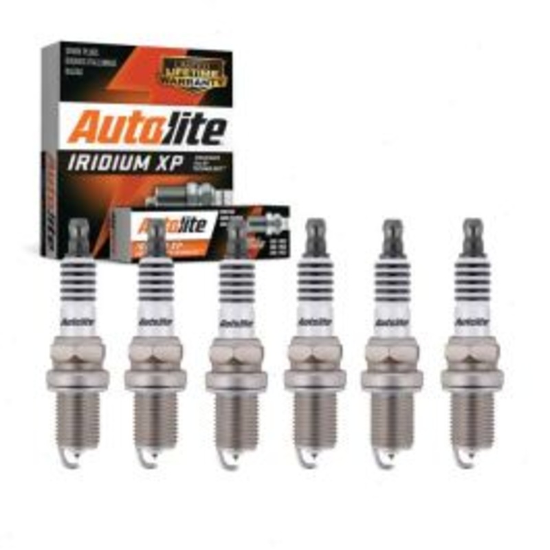 6 pc Autolite Iridium XP Spark Plug for 2000-2011 Audi S4 2.7L 3.0L V6