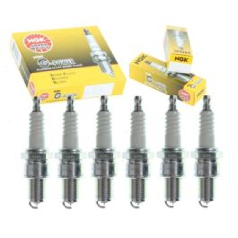 6 pc NGK G-Power Spark Plugs for 1974-1975 Nissan 260Z 2.6L L6