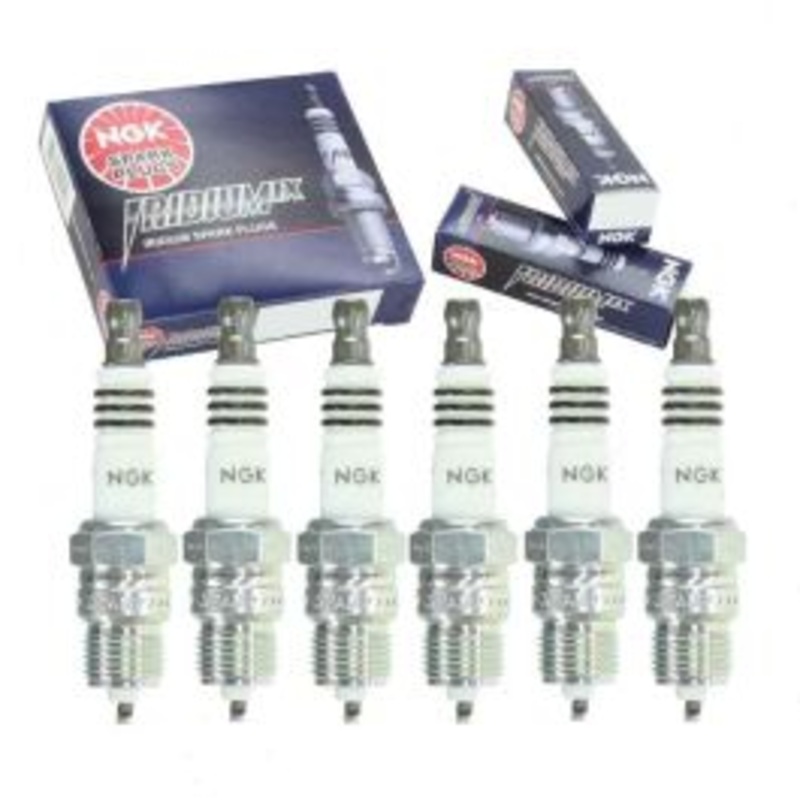 6 pc NGK Iridium IX 7177 UR5IX Spark Plugs