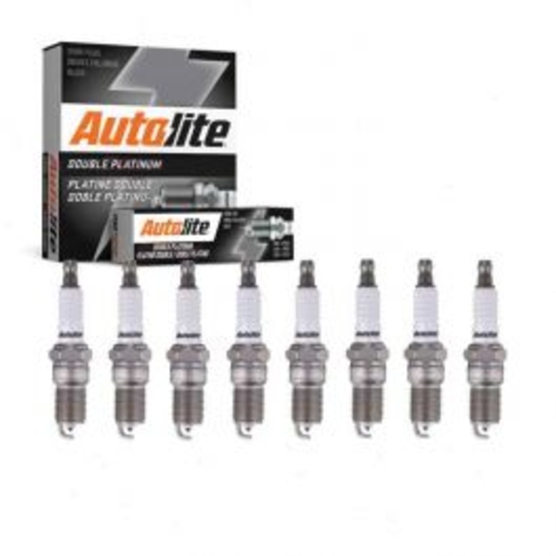 8 pc Autolite Double Platinum Spark Plug for 2003-2005 Ford E-150 Club Wagon