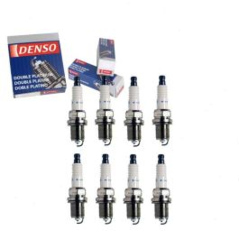 8 pc DENSO Double Platinum Spark Plugs for 1992 Mercedes-Benz 400SE 4.2L V8