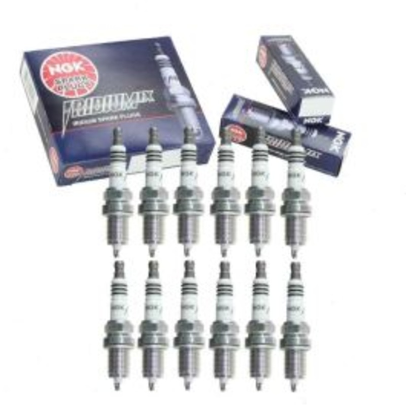 12 pc NGK Iridium IX Spark Plugs for 1994-1995 BMW 850CSi 5.6L V12