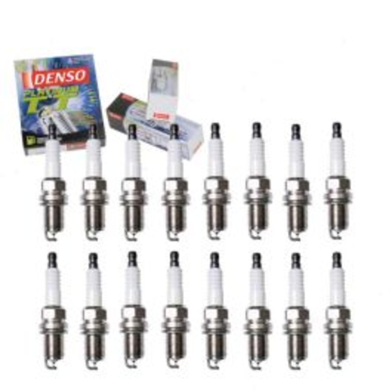16 pc DENSO Platinum TT Spark Plugs for 2003-2004 Mercedes-Benz G55 AMG 5.5L V8