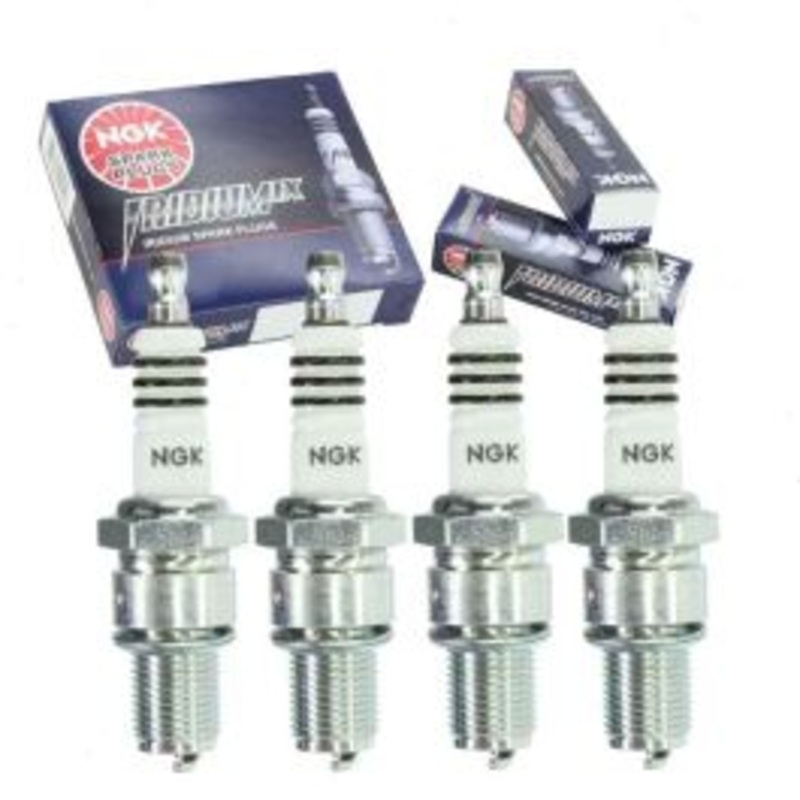 4 pc NGK Iridium IX Spark Plugs for 1982-1984 Renault Fuego 1.6L L4