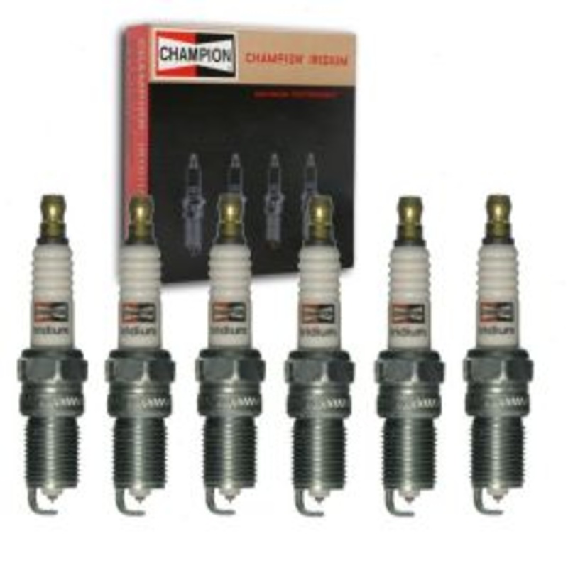 6 pc Champion Iridium Spark Plugs for 2000-2005 Chevrolet Impala 3.4L 3.8L V6