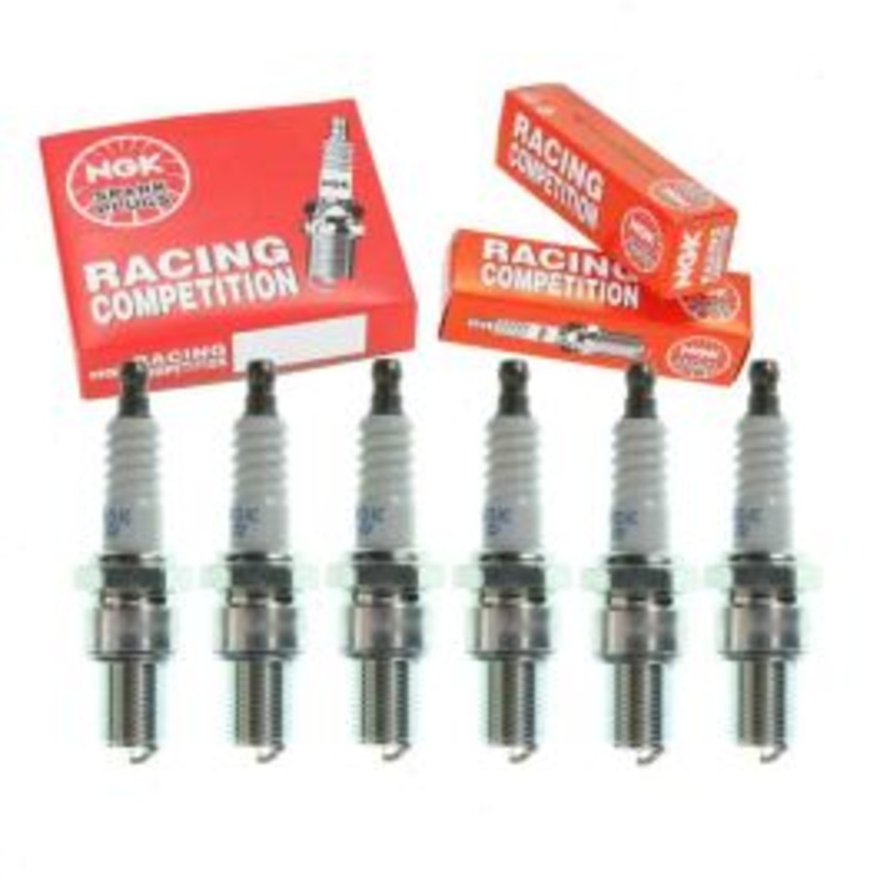 6 pc NGK Racing 5196 R6918C-9 Spark Plugs