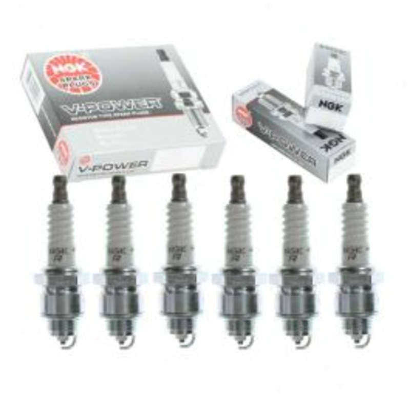 6 pc NGK V-Power Spark Plugs for 1950-1962 Chevrolet Bel Air 3.8L 3.9L L6
