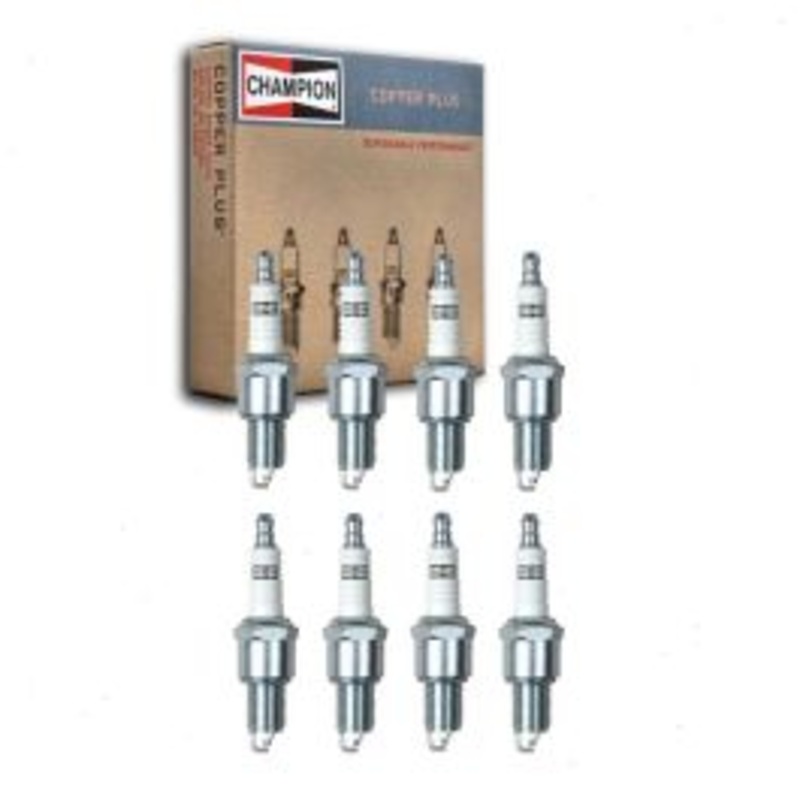 8 pc Champion Copper Plus Spark Plugs for 1975-1980 Mercedes-Benz 450SLC 4.5L V8