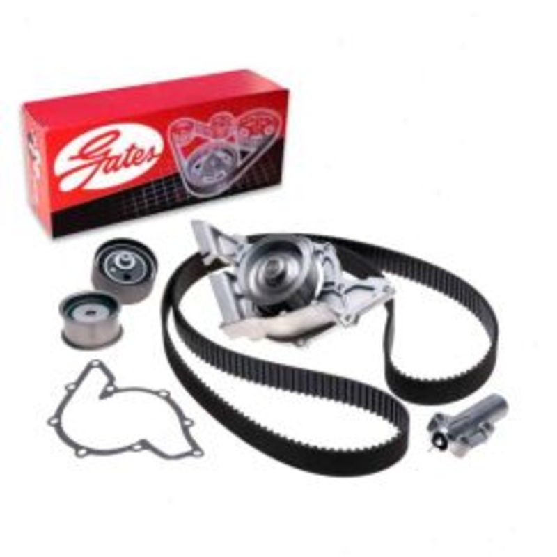 Gates PowerGrip Timing Belt Kit with Water Pump for 1998-2001 Audi A6 Quattro 2.8L V6