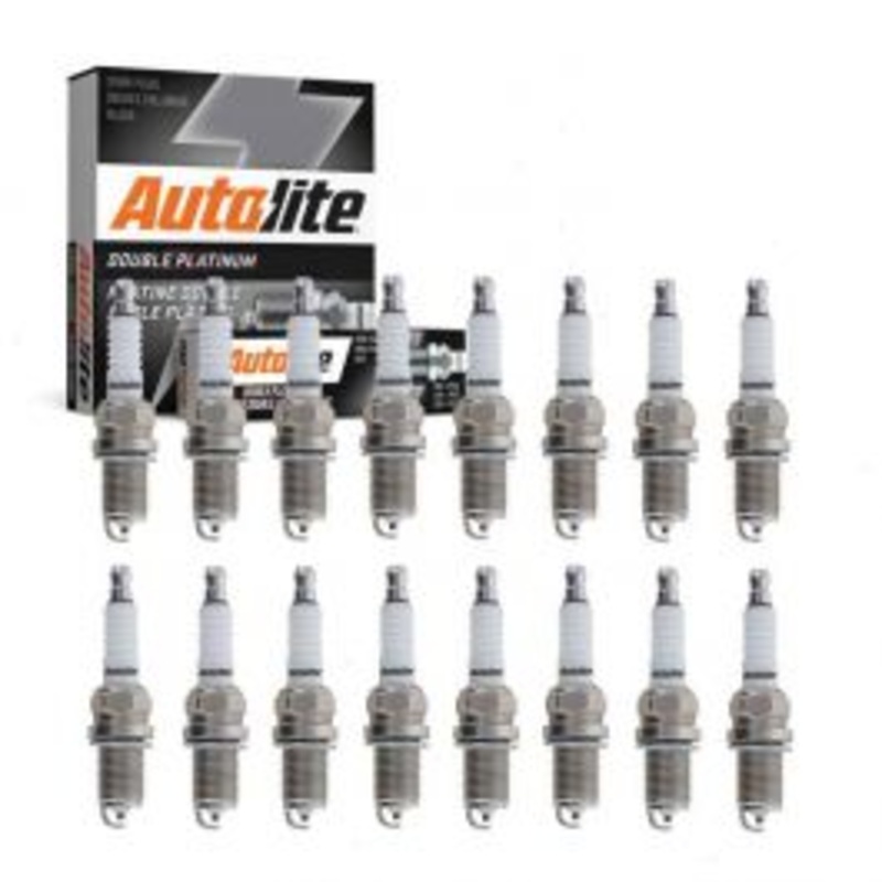 16 pc Autolite Double Platinum Spark Plug for 2001-2005 Mercedes-Benz CLK55