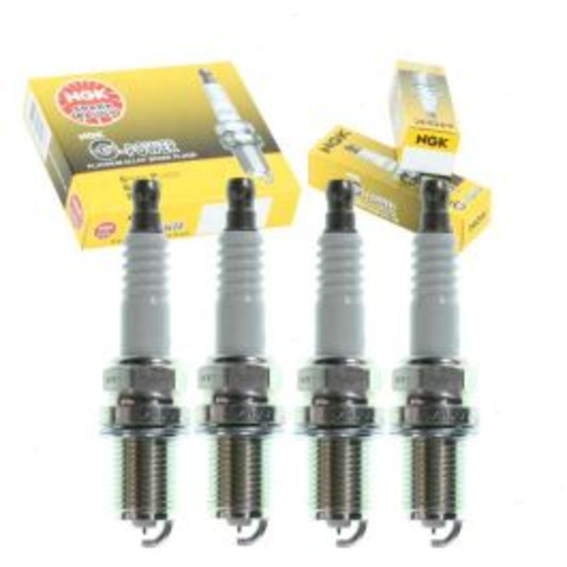 4 pc NGK G-Power Spark Plugs for 1993-1995 Hyundai Scoupe 1.5L L4