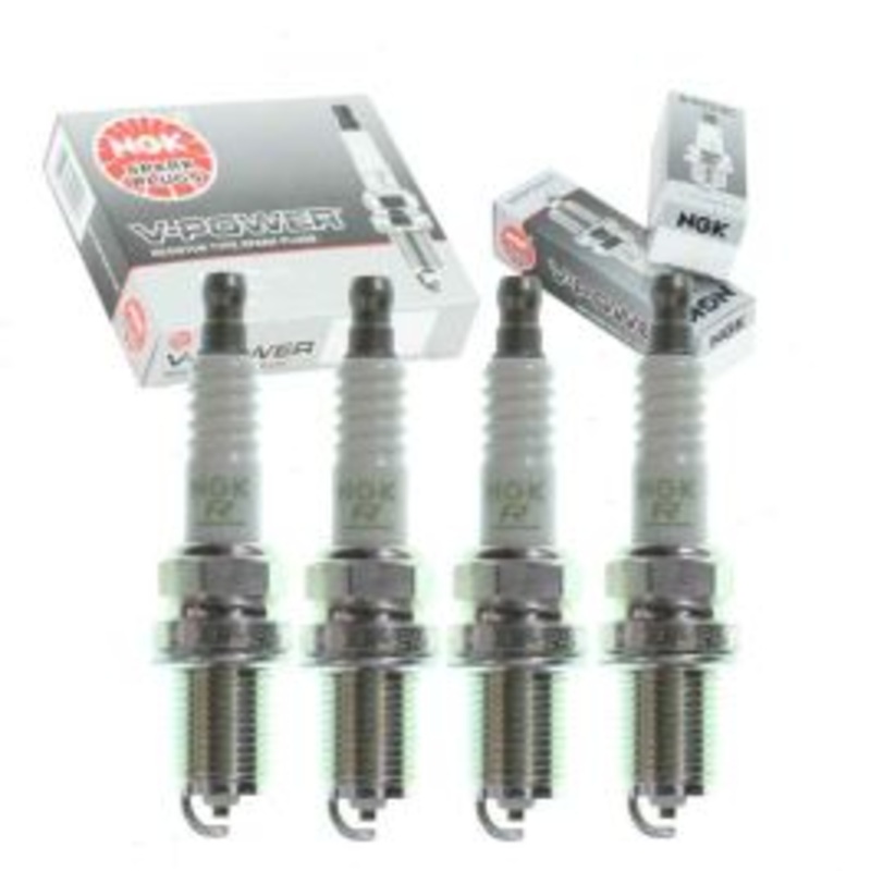 4 pc NGK V-Power Spark Plugs for 1991-1994 Mercury Capri 1.6L L4