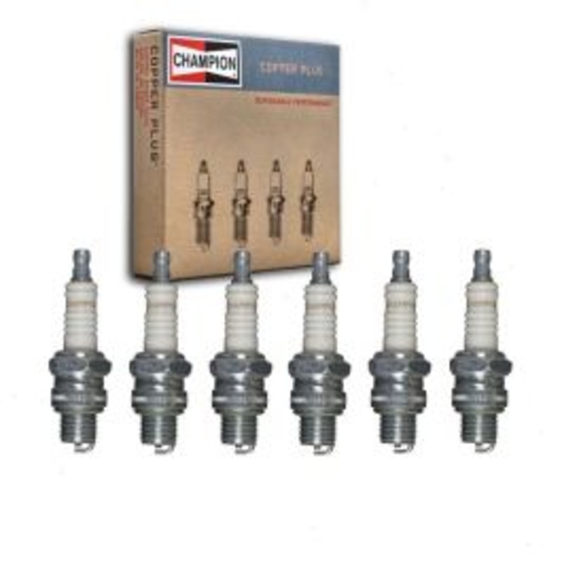 6 pc Champion Copper Plus Spark Plugs for 1950-1954 Healey Healey 3.0L L6