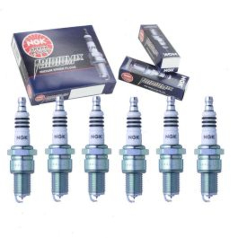 6 pc NGK Iridium IX Spark Plugs for 1966 GMC PB25 Series 4.1L L6