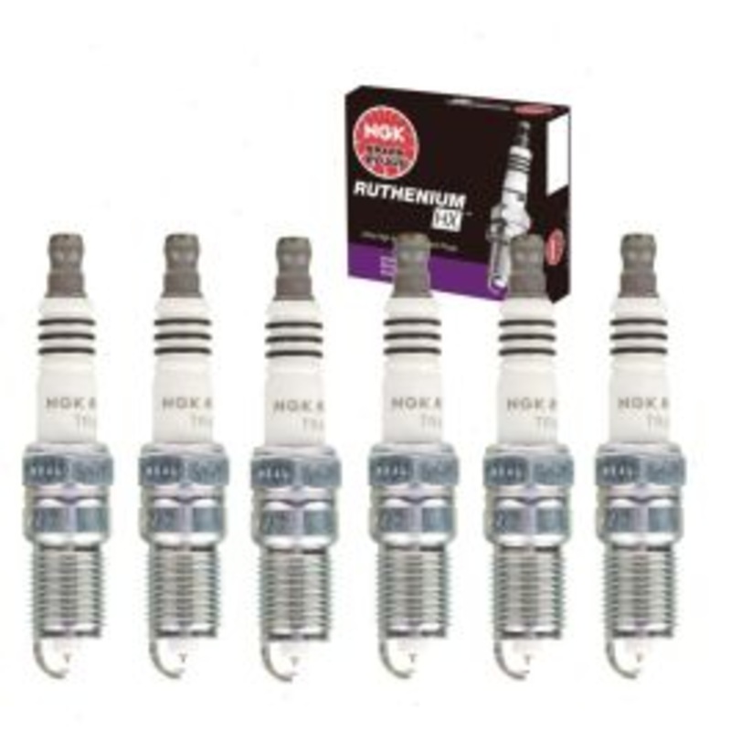 6 pc NGK Ruthenium HX Spark Plugs for 2005-2009 Chevrolet Equinox 3.4L V6
